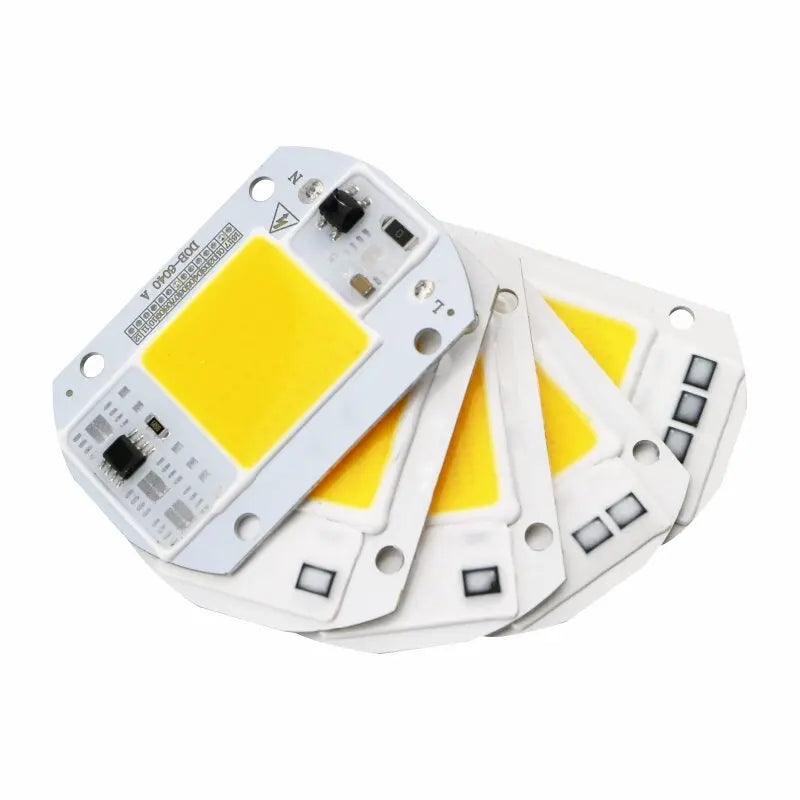 LATTUSO- 2pcs/lot LED COB Lamp Chip| 10W-50W Cold/Warm light optional - electrical center b2c