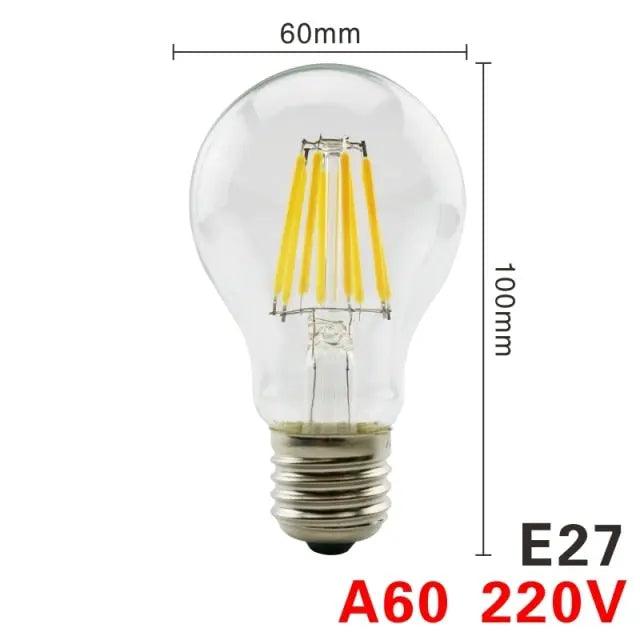 LATTUSO- 4pcs/lot LED Edison Bulb 220V /C35 A60 G80 G95 G125 optional - electrical center b2c