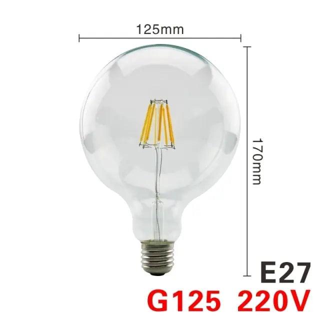 LATTUSO- 4pcs/lot LED Edison Bulb 220V /C35 A60 G80 G95 G125 optional - electrical center b2c