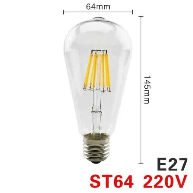 LATTUSO- 4pcs/lot LED Edison Bulb 220V /C35 A60 G80 G95 G125 optional - electrical center b2c