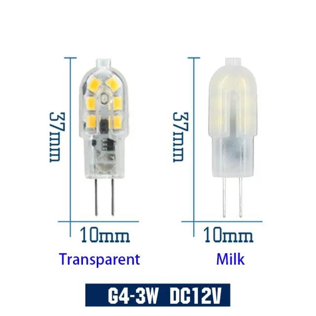 LATTUSO- 5pcs/lot G4 G9 LED Lamp SMD2835 | 3W 5W 7W optional - electrical center b2c