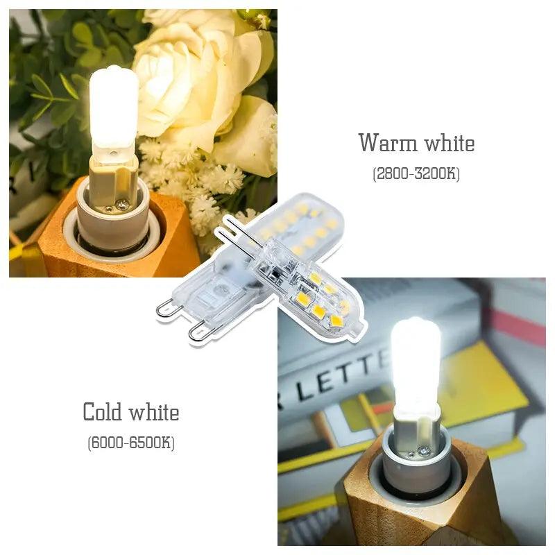 LATTUSO- 5pcs/lot G4 G9 LED Lamp SMD2835 | 3W 5W 7W optional - electrical center b2c