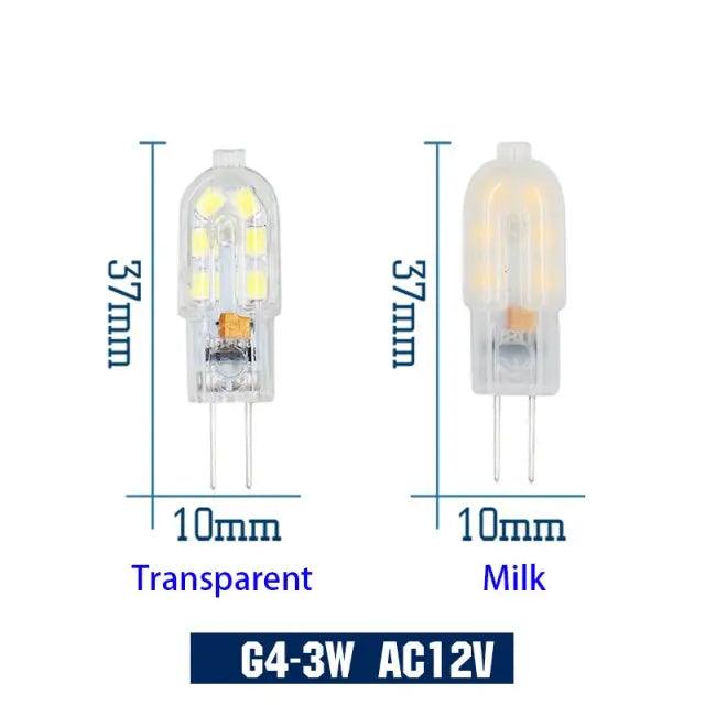 LATTUSO- 5pcs/lot G4 G9 LED Lamp SMD2835 | 3W 5W 7W optional - electrical center b2c