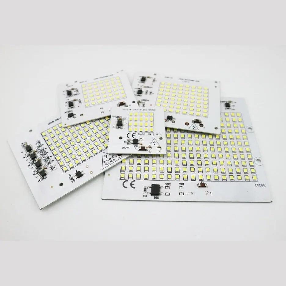 LATTUSO- 6pcs/lot Floodlight COB Chip SMD 2835 5730| 10W-100W optional - electrical center b2c