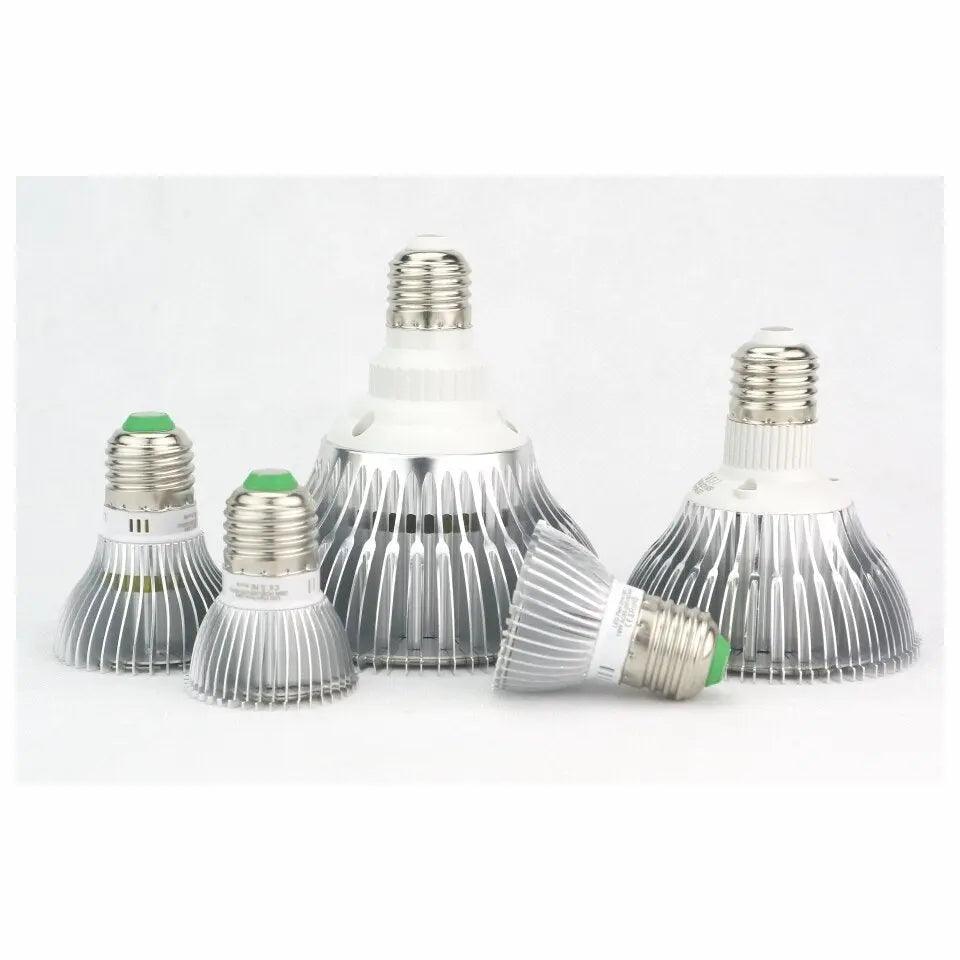 LATTUSO- E27 LED Grow Light| Hydroponic Lighting 18W-80W optional - electrical center b2c