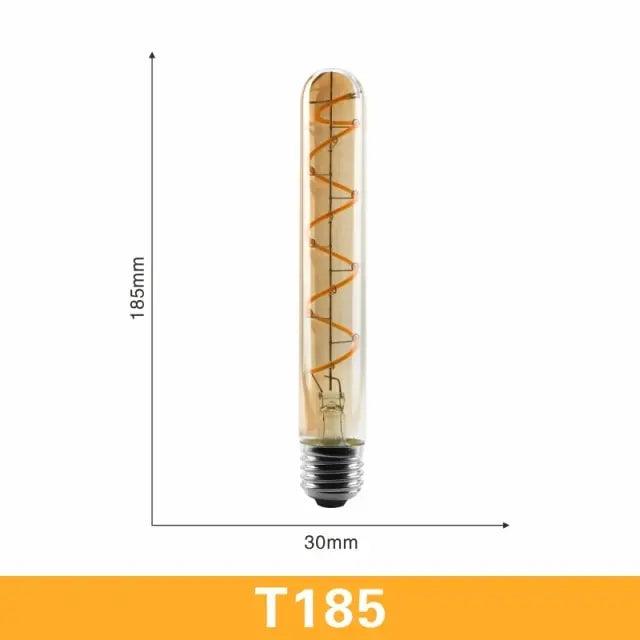 LATTUSO- LED- Filament Bulb Spiral Light/ 4W 2200K /C35 T45 optional - electrical center b2c