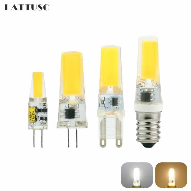 LATTUSO- LED Lamp COB LED|  for Crystal Chandelier Lights| G4 G9 E14 optional - electrical center b2c