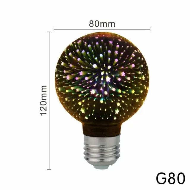 LATTUSO- LED Light Edison Bulb 3D Decoration Bulb| A60 ST64 G95 G80 optional - electrical center b2c