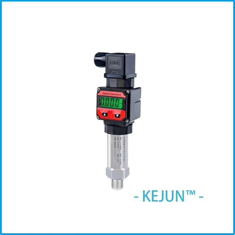 LCD Digital Pressure Transmitter 4-20mA 0-10V M20*1.5 Pressure Transducer Sensor 0-60Mpa Pressure Instrument DC24V With 304SS - electrical center b2c