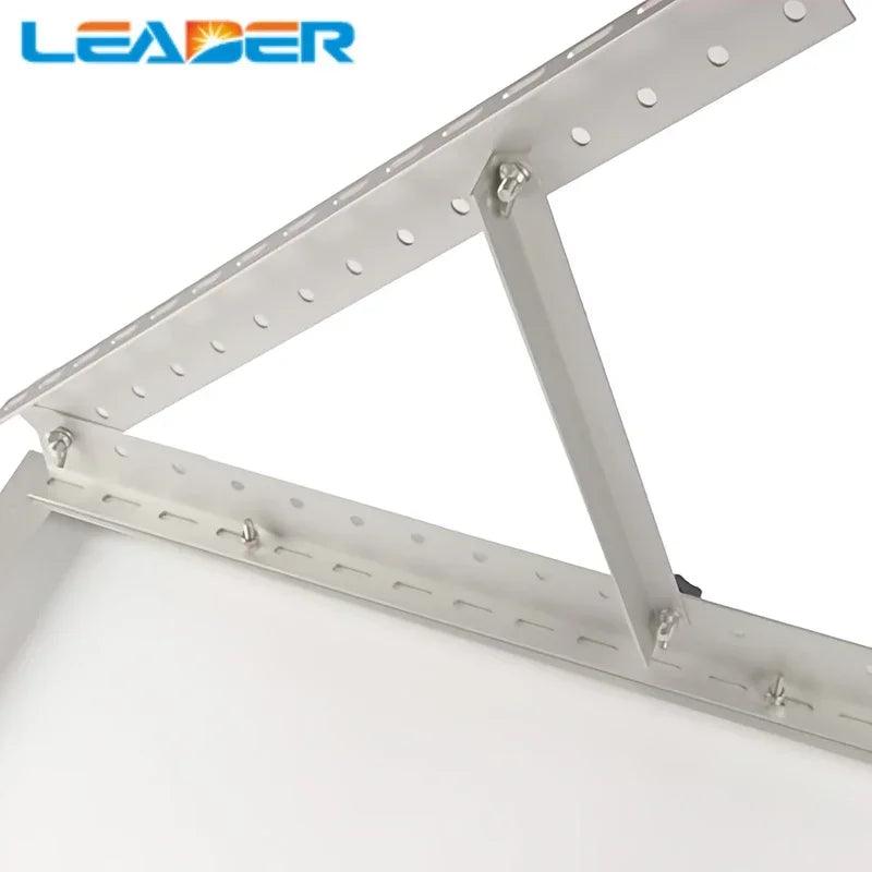 LEADER SOLAR  556/712/1040 for 100W  To 300W Solar Panel Adjustable Triangle Aluminum Solar Panel Roof Mounting Bracket