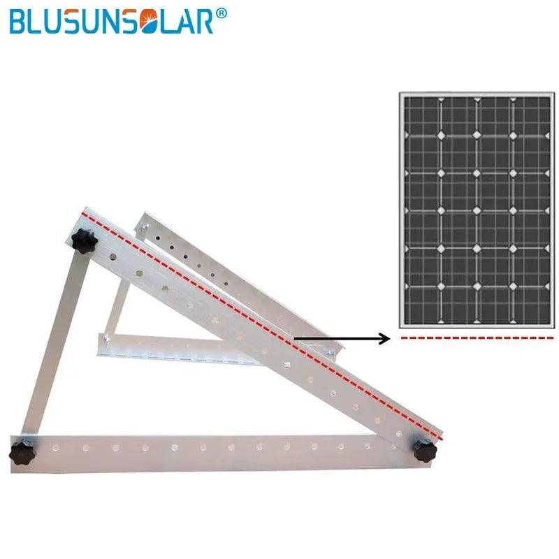 LEADER SOLAR  556/712/1040 for 100W  To 300W Solar Panel Adjustable Triangle Aluminum Solar Panel Roof Mounting Bracket