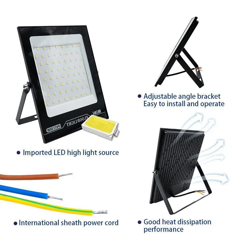 LED Flood Light AC220V High Brightness IP67 | 10W-150W optional - electrical center b2c