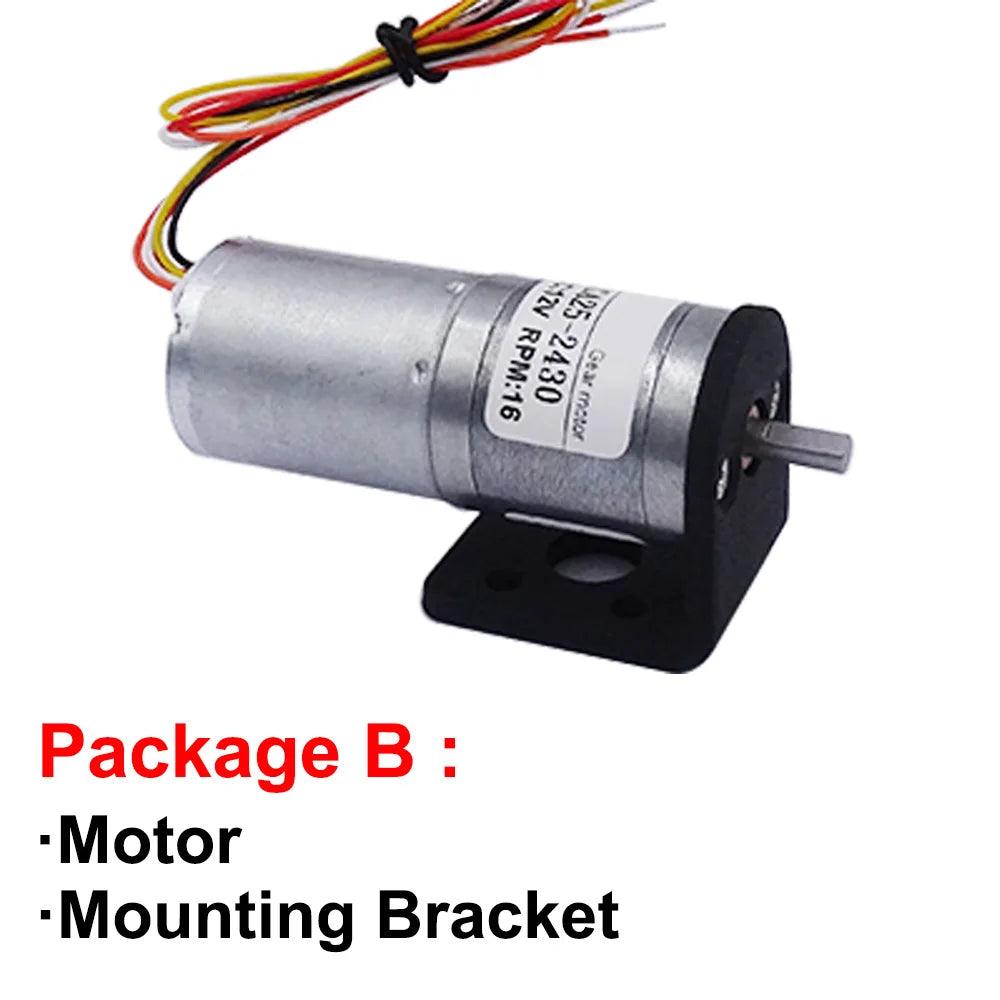 Long Life 12V 24V Mini Brushless Electric DC Geared Motor With Brake Reversed FG Signal 14 To 1550RPM BLDC Motor 24V In DC Motor