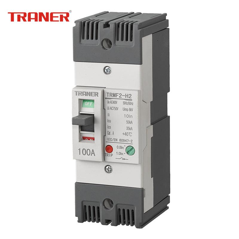 เสาคู่ MCCB TRMF2-125 240V / 35kA 2P 15-125A เบรคเกอร์แบบปรับได้.