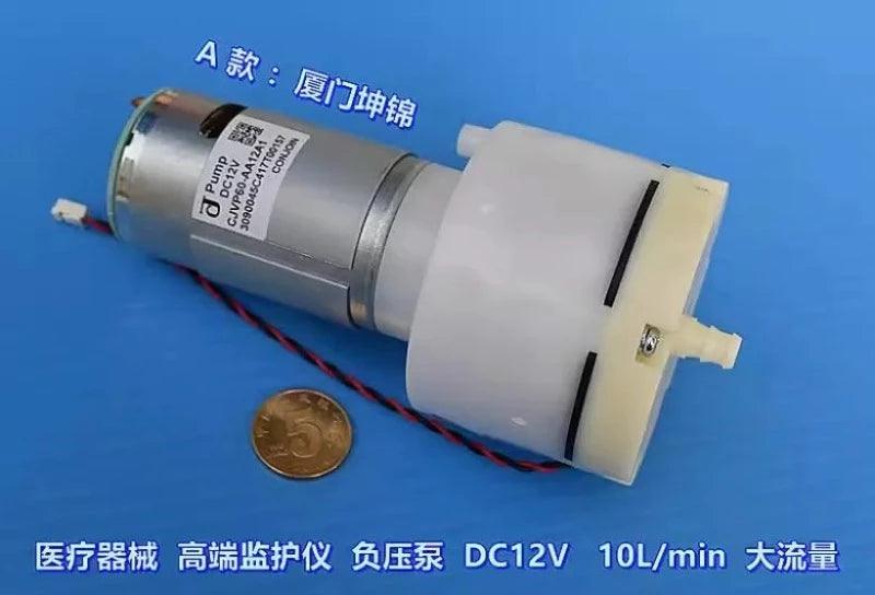 Medical Devices Monitor Negative Pressure Pump DC 12V 10L/min Large Flow Vacuum Pump 555 Air Pump Pomp