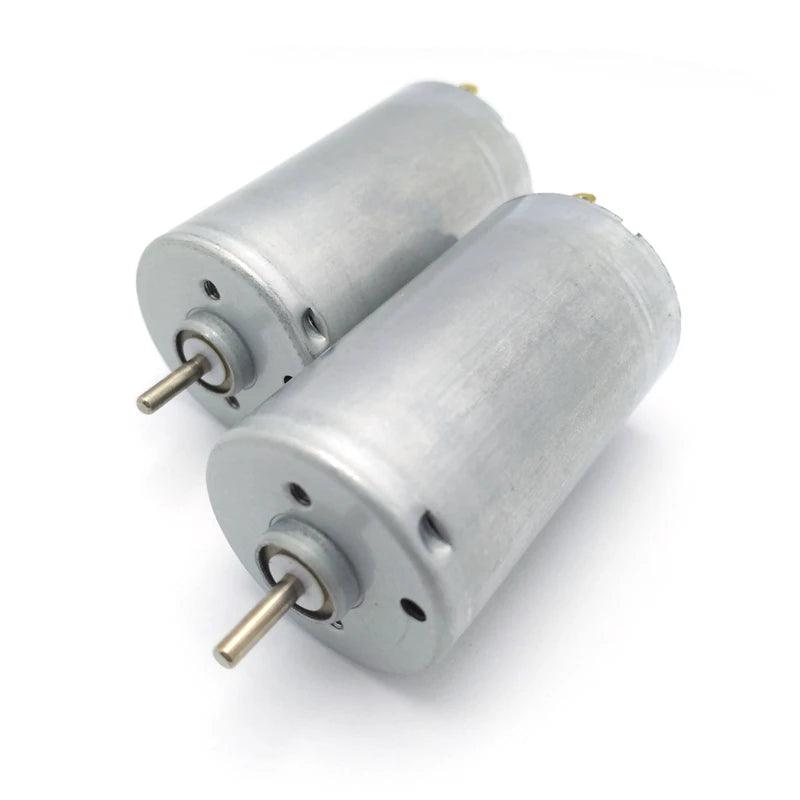 Micro 390 DC Motor 6V 12V 24V High Speed 4200rpm 9426rpm 18900rpm Motors Reversed Strong Magnetic Electric DIY Model Fan RP390