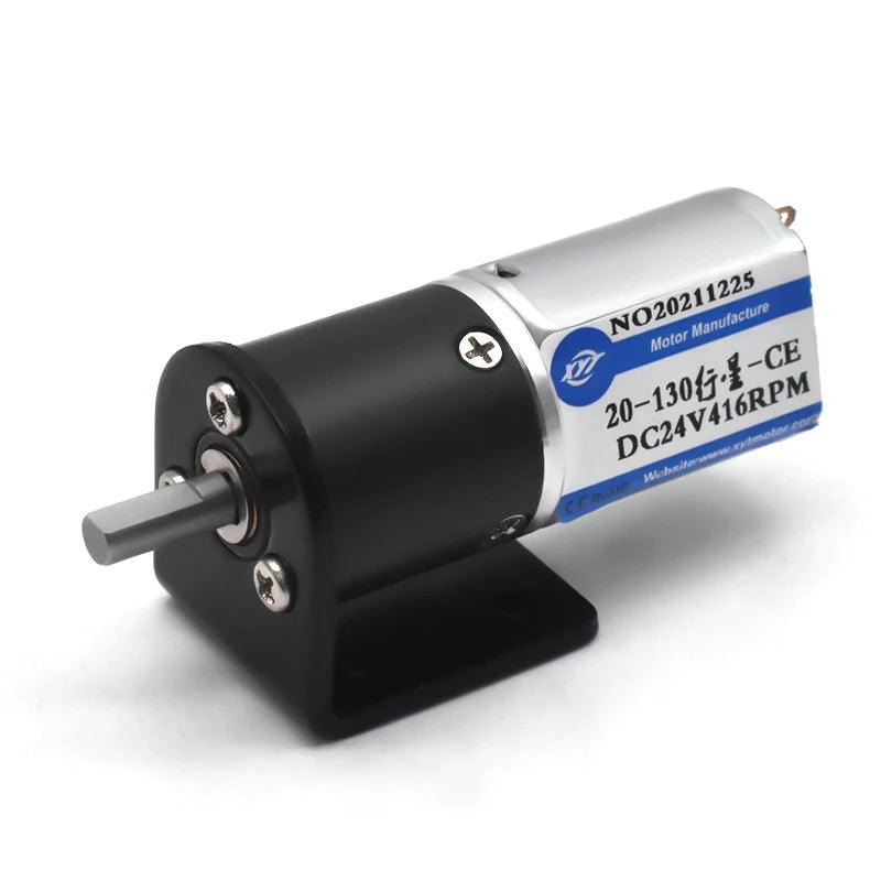 Micro Planetary Metal Gear Motor DC 12V 24V Torque 7KG Reducer Speed 11rpm-2280rpm PWM Forward Reverse Electric Engine GA20Y-130