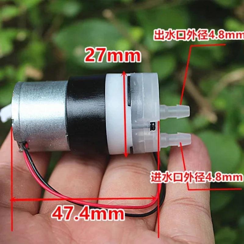 Micro Self Priming WaterPump 3V 3.7V DC Motor Diaphragm Pump Water Dispenser Pump 310 Motor