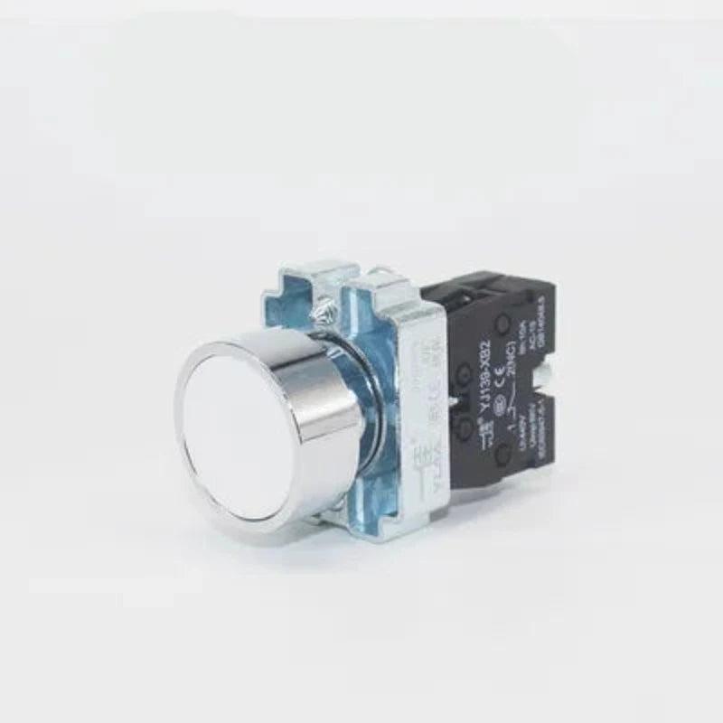 Momentary Push Button Switch 22mm 10A/240V Circular Small Size Flat Round Panel NC/NO XB2-BA31 XB2-BA42 ZB2-BE101C 102C