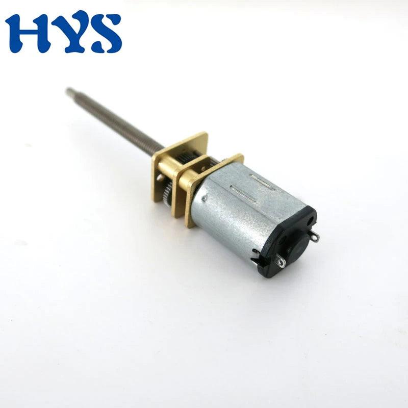 N20 M3 Thread 34mm Shaft 3V 6V 12V DC Gear Motor Low Speed 15/30/50/60/100/500/1000rpm Micro Machine Diy Part