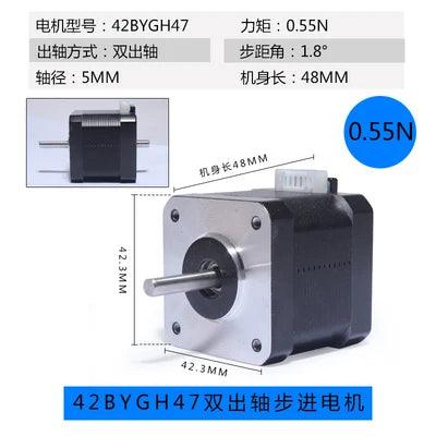 Nema 17 Stepper Motor Body 34mm 40mm 48mm 60mm 0.7Nm 1.5A 42 Step Motor DC 4-Lead Nema17 for Extruder CNC XYZ 3D Printer