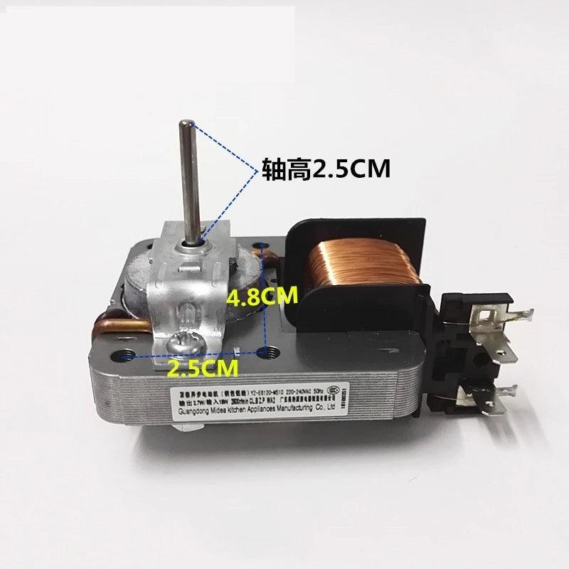 New Microwave Oven Fan Cooling Fan Motor MDT-10CEF YZ-E6120-M51D YZ62A-9A AC 220-240V 18W Shaded Pole Asynchronous Motor