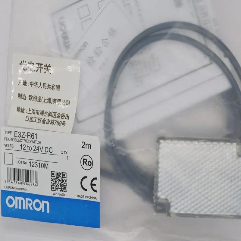 Omron- Photoelectric Sensor Retro-reflective with MSR function E3Z-R61 E3Z-R81 optional - electrical center b2c