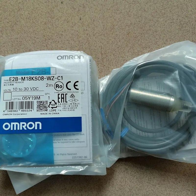 Omron- Proximity Sensor Pre-Wired Shielded| E2B-M18KS08-WZ-C1/C2 E2B-M18LS08-WZ-C1 optional - electrical center b2c