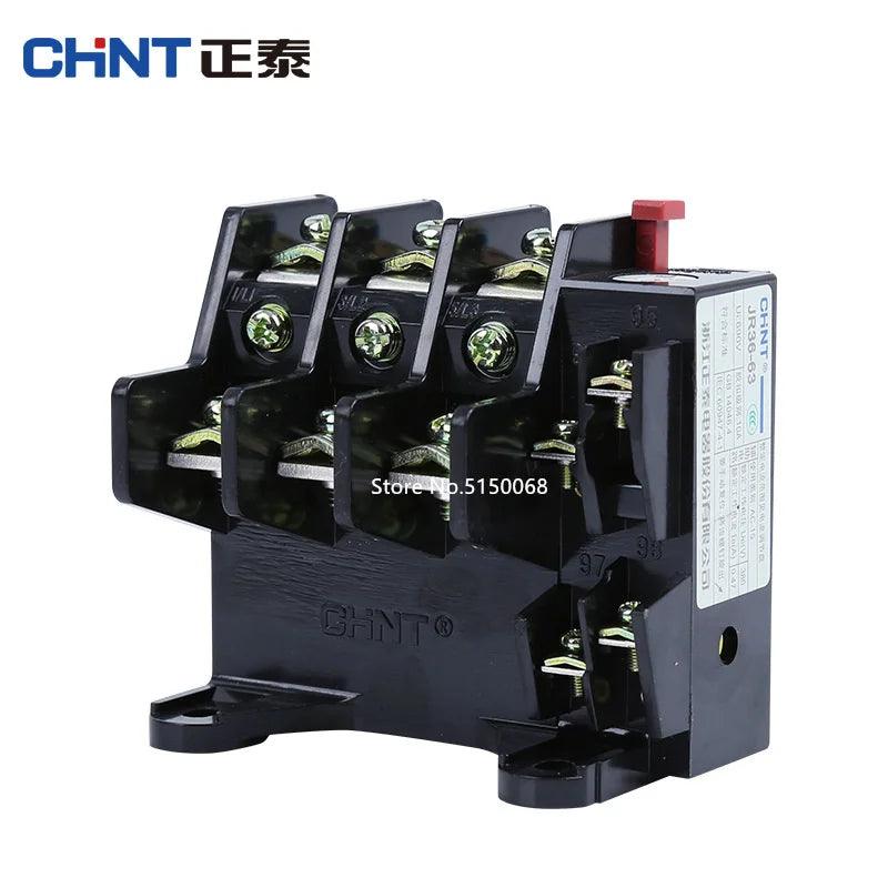 Original CHINT JR36-20 JR36-63 JR36-160 Thermal Overload Relay Protector JR36