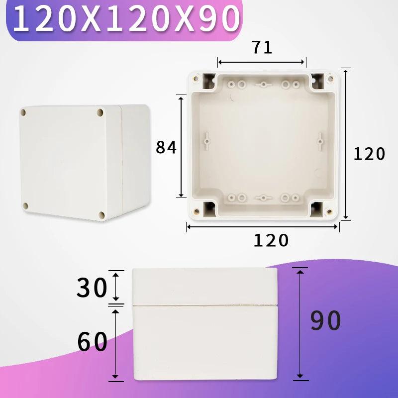 Outdoor Waterproof Case Enclosure Plastic Box Electronic Project Case Waterproof Junction Box for Electronics