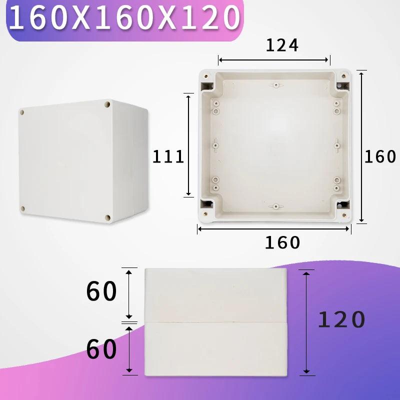 Outdoor Waterproof Case Enclosure Plastic Box Electronic Project Case Waterproof Junction Box for Electronics