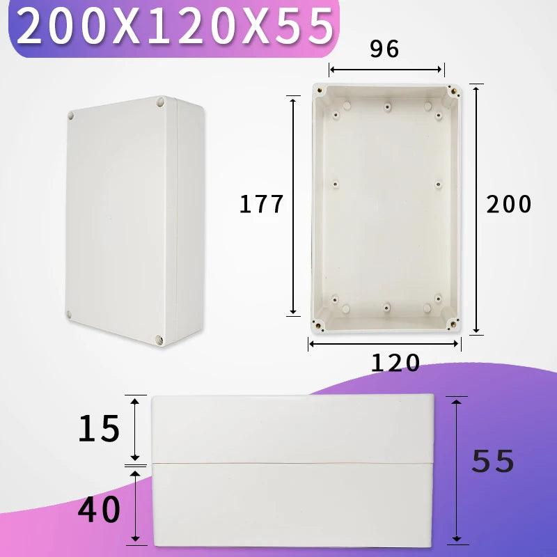 Outdoor Waterproof Case Enclosure Plastic Box Electronic Project Case Waterproof Junction Box for Electronics