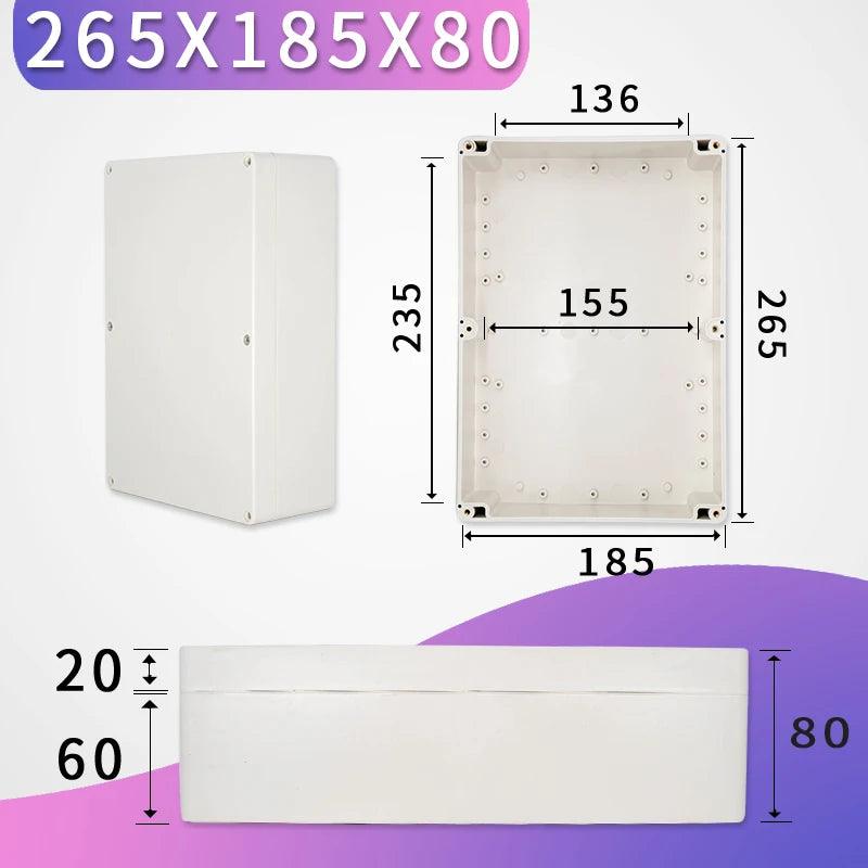 Outdoor Waterproof Case Enclosure Plastic Box Electronic Project Case Waterproof Junction Box for Electronics