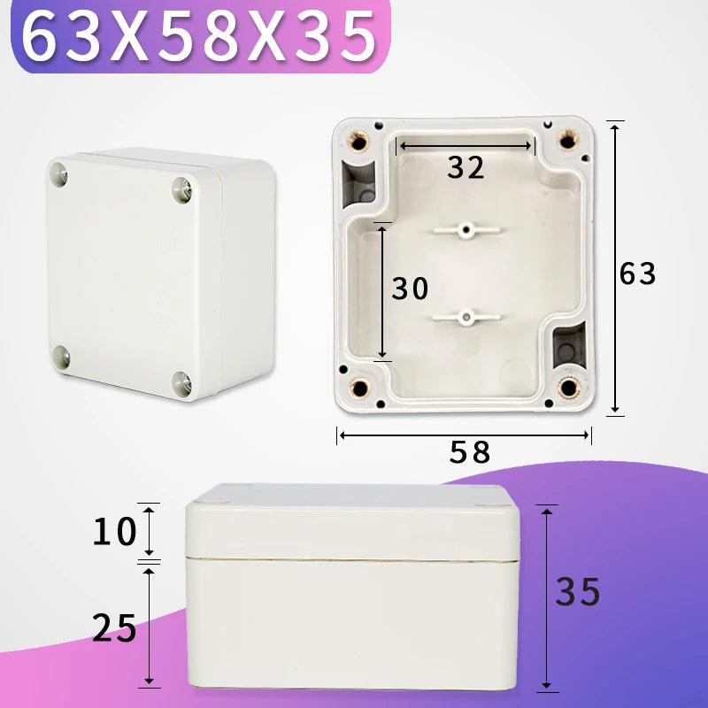 Outdoor Waterproof Case Enclosure Plastic Box Electronic Project Case Waterproof Junction Box for Electronics