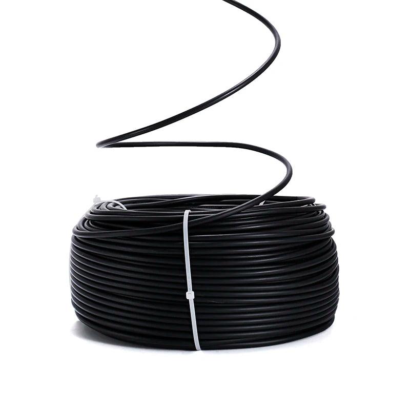 TUV Free Shipping PV1-F-1*4/H1Z2Z2-K Solar Panel Extension PV Cable Copper Wires Black and Red 2.5/4/6mm2 PV Cable 10/12/14 AWG,10 awg pv cable,12 awg pv cable,14 awg pv cable