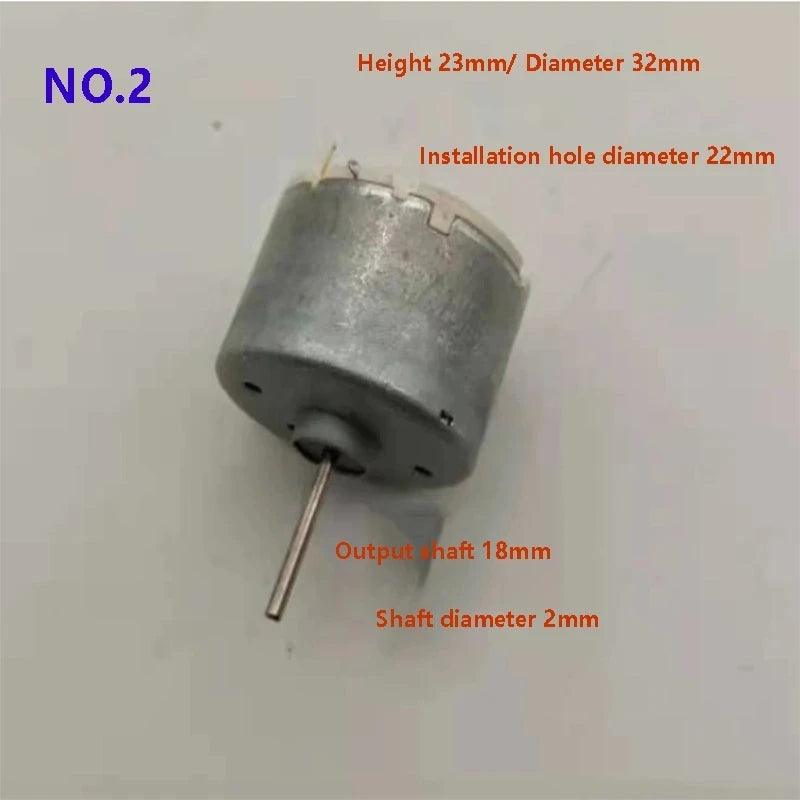 47572399587521RC520KN-17245 Sweeping Robot Micro DC Motor with Carbon Brush, Super Wear-resistant DC High Speed Motors