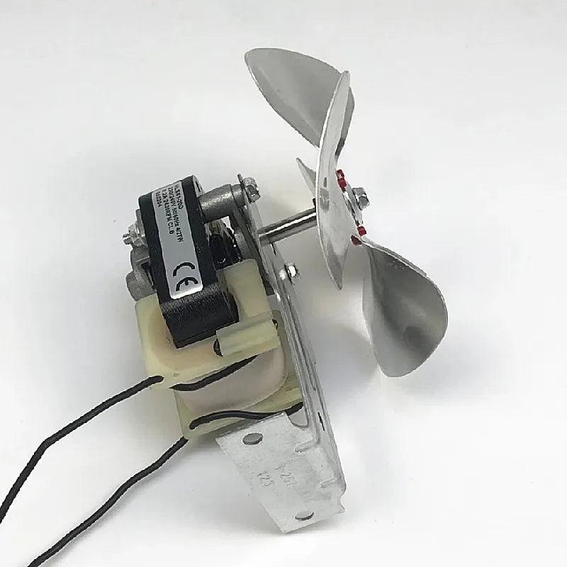 Refrigerator Freezer Fan Cooling Fan Motor 27W 220V 240V AC Pole Fixing Foot with Blades HLS61-20D