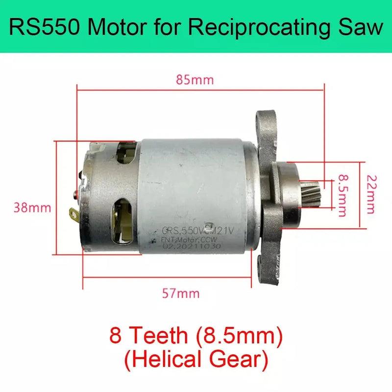 motor for reciprocating saw