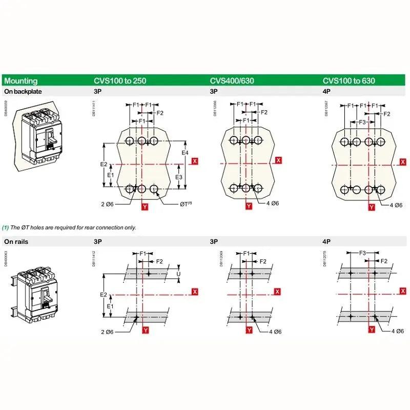 Schneider-  EasyPact CVS Molded-Case Circuit Breakers| CVS160B - electrical center b2c
