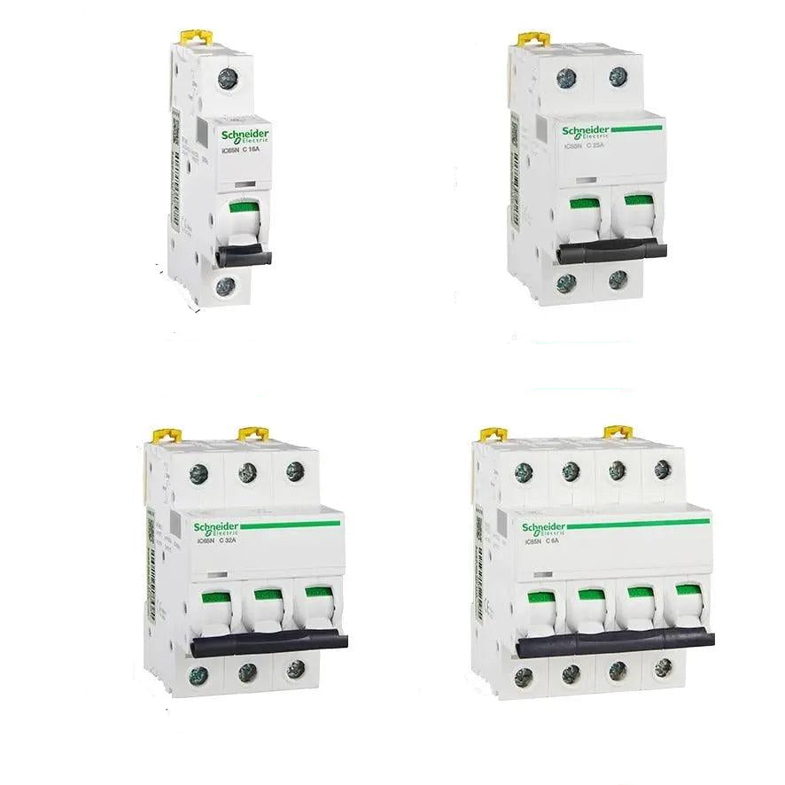 Schneider-  Mini Circuit Breaker iC65N| 1P-4P C type/ 1A up to 63A - electrical center b2c,schneider electric ic65n