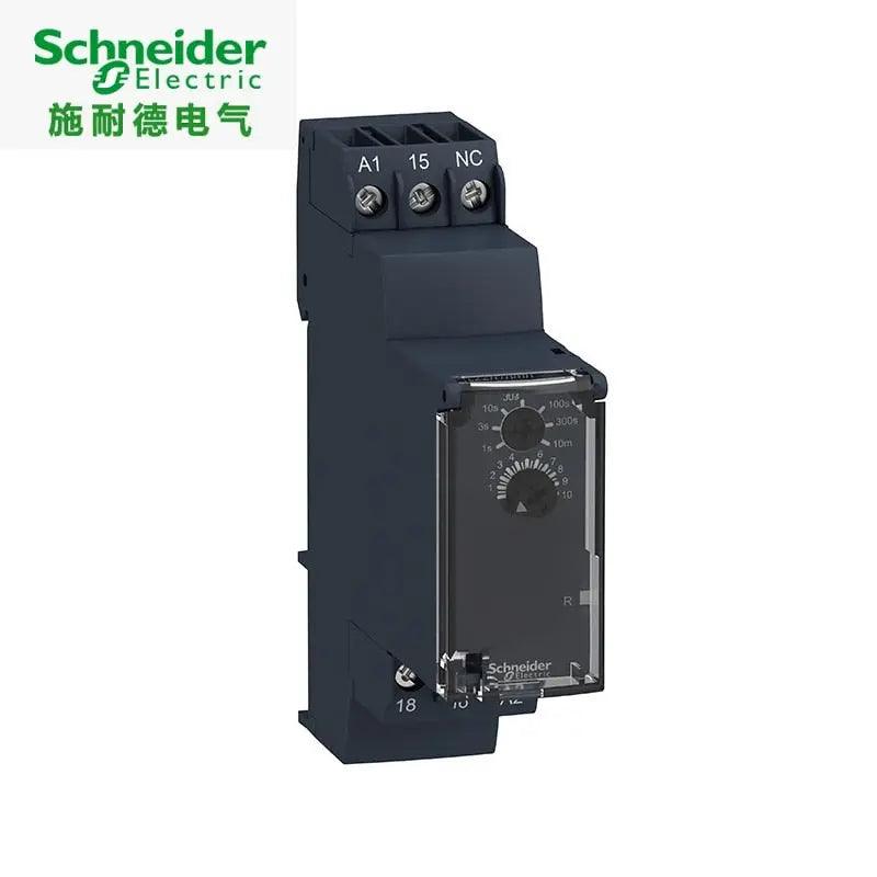 Schneider-  Modular Timing Relays with Solid State  RE17LCBM RE17LLBM optional - electrical center b2c