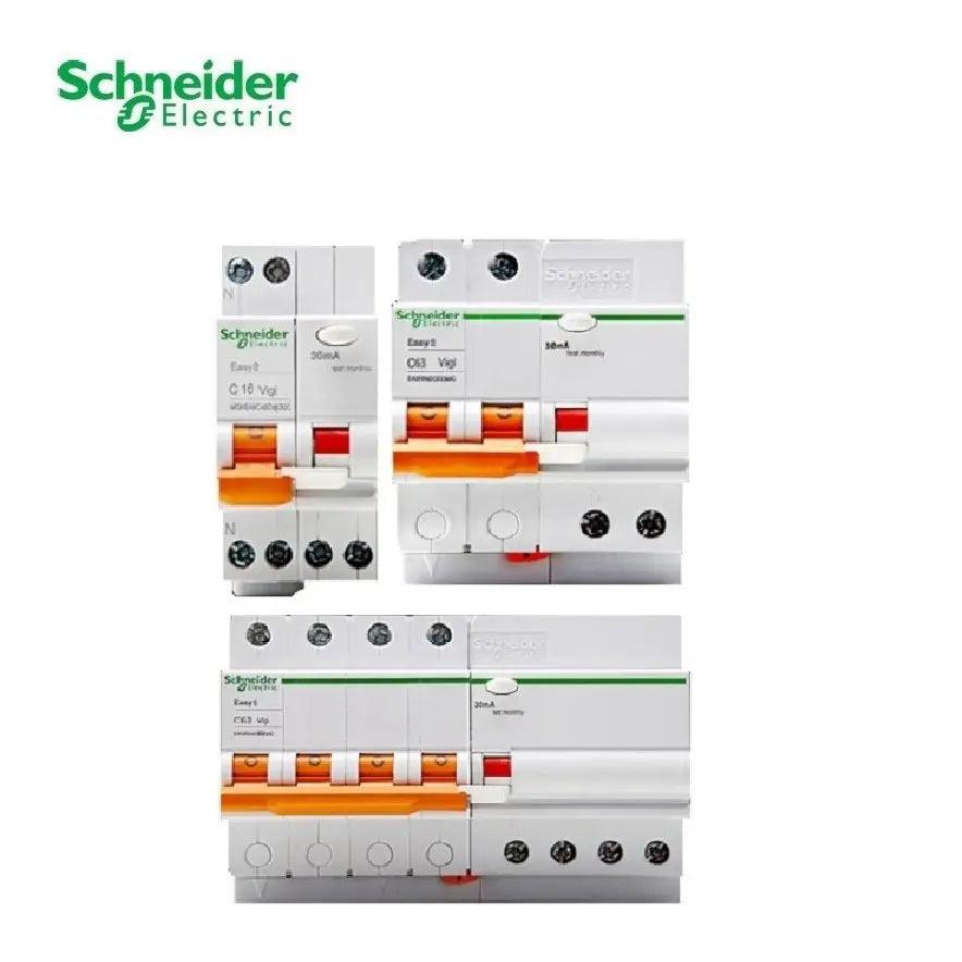 Schneider-  RCBO Breaker EA9R| 1P+N/ 2P 6A to 63A - electrical center b2c