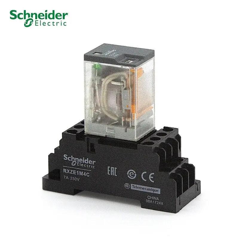 Schneider-  RXZE1M4C  Screw Clamp Socket for Use With RXM4  （10pieces/lot) - electrical center b2c