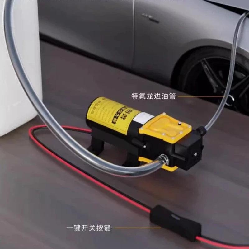 Self Service Car Maintenance 12V DC Oil Change Tool Oil Pump Car Mounted Cigarette Lighter Self Suction Electric Oil Pump 220V