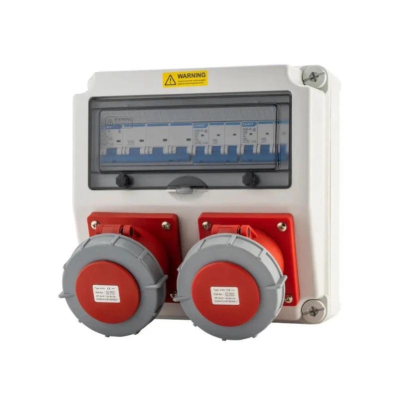 Socket Box Multipurpose Group Combine Outdoors Distribution Box 16 32a Defence Rain Bring Socket 220v Construction Site