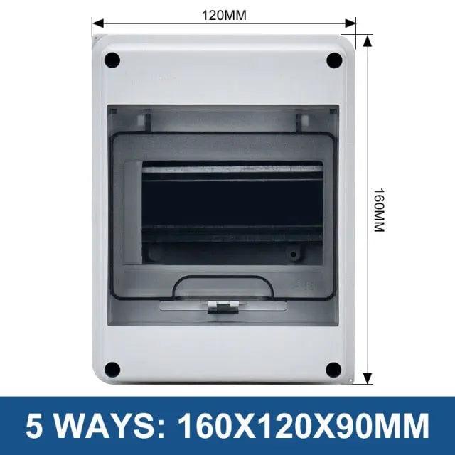 TAIXI- 2/5/8/12/15/18/24 Ways Outdoor IP65 Electrical Distribution Box - electrical center b2c