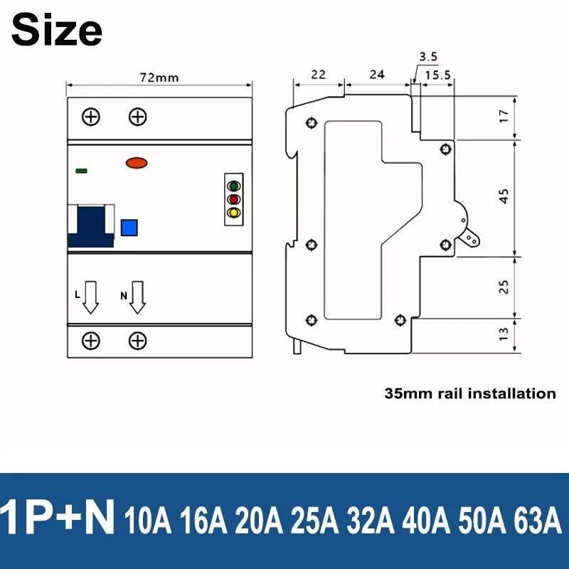 TAIXI- Arc Fault Circuit Breaker Interrupte| With Bluetooth Controller - electrical center b2c