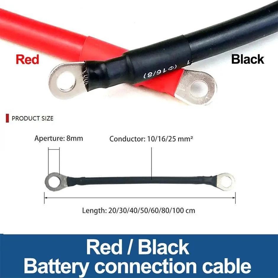 TAIXI- Battery Connection Cable/Wire 8/6/4 AWG optional with Lug - electrical center b2c