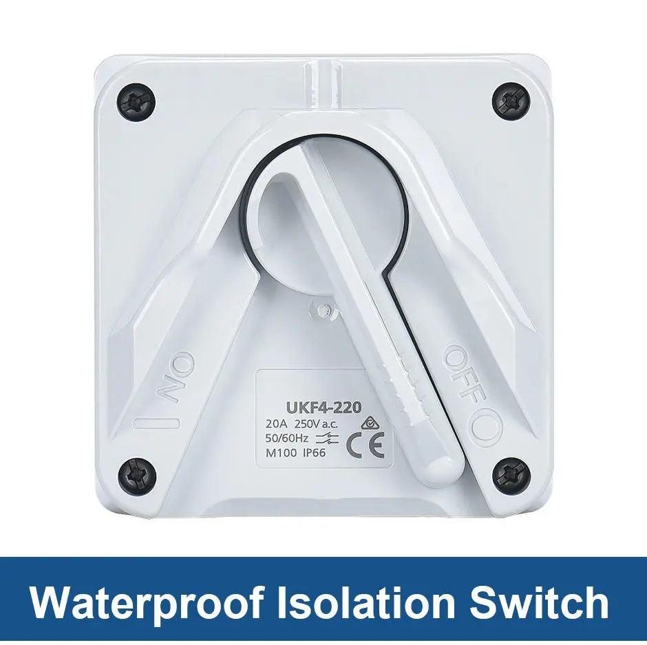 TAIXI- Industrial IP66 Waterproof Isolator Electric Switch - electrical center b2c