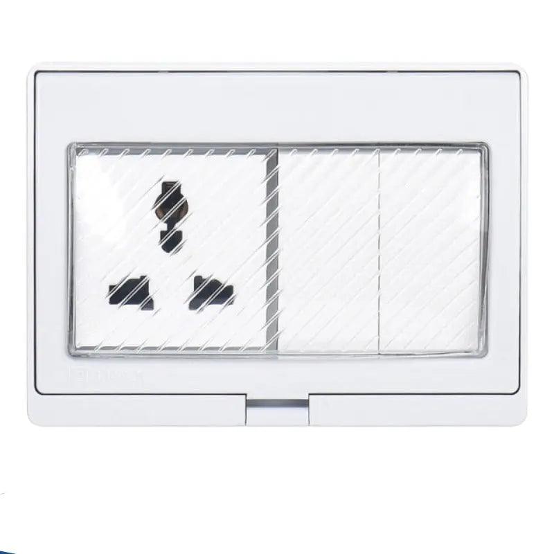 TAIXI- IP55 Waterproof Socket Switch Box|  EU AU UK US FR Universal Type Socket optional - electrical center b2c,IP55 SOCKET EU